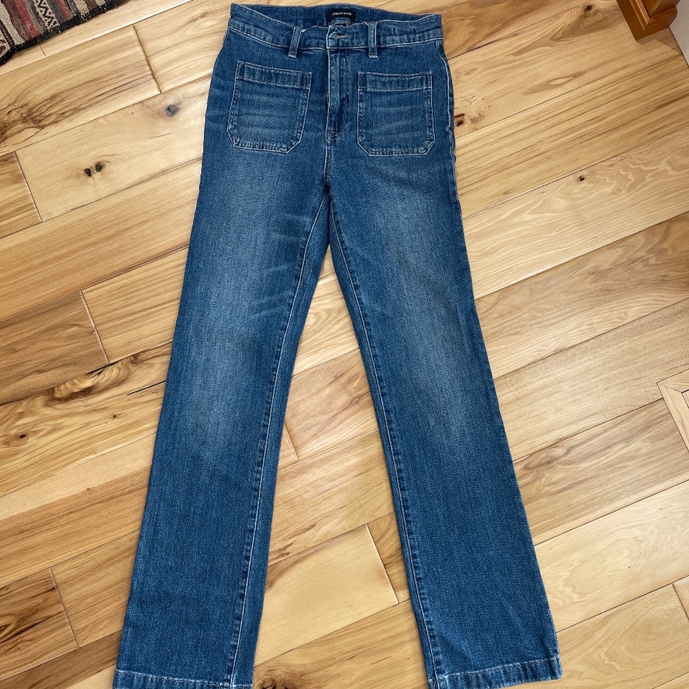 J. Crew Blue Flare & Wide Leg Jeans
